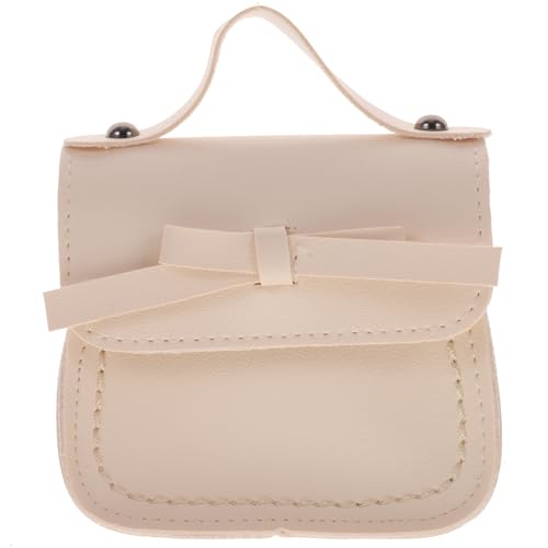 Kleine Mädchen Handtaschen Kinder Mädchen Umhängetaschen Mini Kinder Portemonnaie Bowknot Tasche Mode Umschlagtasche Tasche(Weiß) von TENDYCOCO
