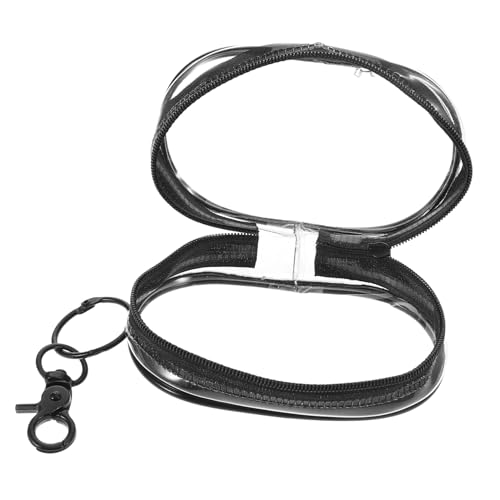 TENDYCOCO Kleingeld Aufbewahrungstasche Armband Durchsichtiges Armband Mini Schlüsselanhänger Mini Geldbörse Reißverschluss Geldbörse Geldbörsen wasserdichte Geldbörse Mini von TENDYCOCO