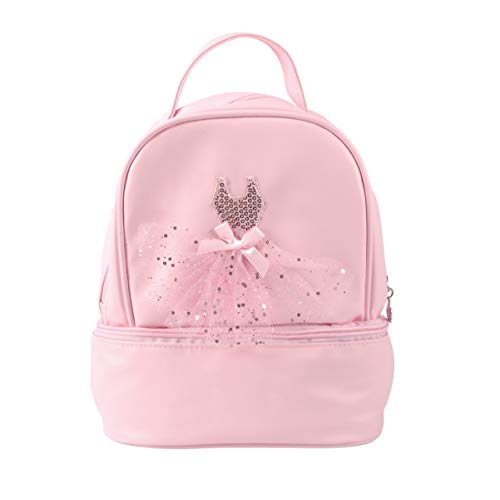 TENDYCOCO Kleinkind Rucksack Ballett Rucksack Latin Ballerina Tanztasche für Kleine Mädchen von TENDYCOCO