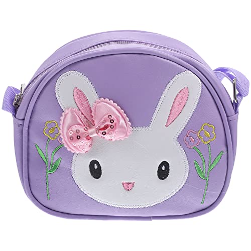 Handtasche Kinder MäDchen - Niedliche Schultertasche Mit Verstellbarem Gurt, Hase Design, Perfekt FüR Snacks Und Spielzeug von TENDYCOCO