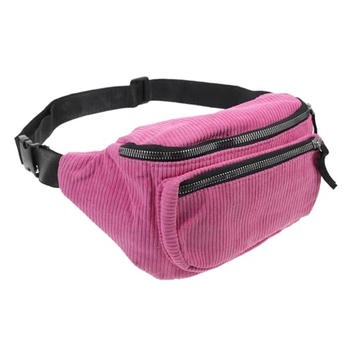 TENDYCOCO Mini-Hüfttasche Tragerucksack für Damen Brusttasche für Männer stylischer Rucksack für Damen Brusttasche für Herren lässige Hüfttasche Frauen Crossbody Bags Crossbody Sling Rosa von TENDYCOCO