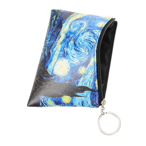 TENDYCOCO Klein Geldbörse Pu- Mit Reißverschluss Damen Münzbeutel Im Van Design Stilvoller Und Tragbarer Kleingeldbeutel Für Studenten Und Alltag von TENDYCOCO