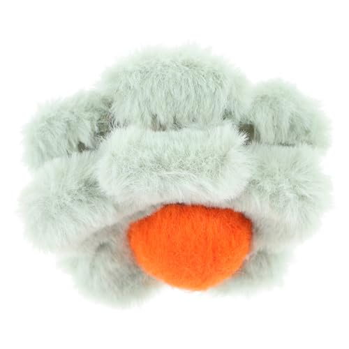 TENDYCOCO Plüsch Haarspange Haarschmuck Haarspangen Kleine Blumen Haarspangen Haarspangen Für Damen Haarspangen Für Damen Kleine Haarspangen Aus Olivgrünem Kunststoff von TENDYCOCO