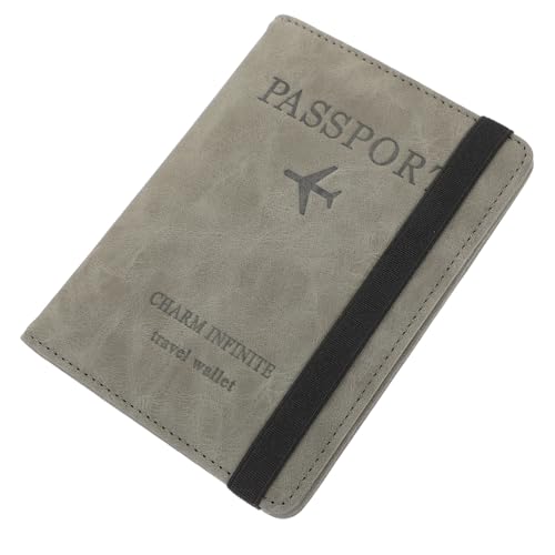 TENDYCOCO RFID Sichere Reisepasshülle Und Kartenetui Praktische Schutzhülle Für Impfpass Und Kreditkarten Vielseitige Reisetasche Mit Mehreren Fächern Für Unterwegs von TENDYCOCO