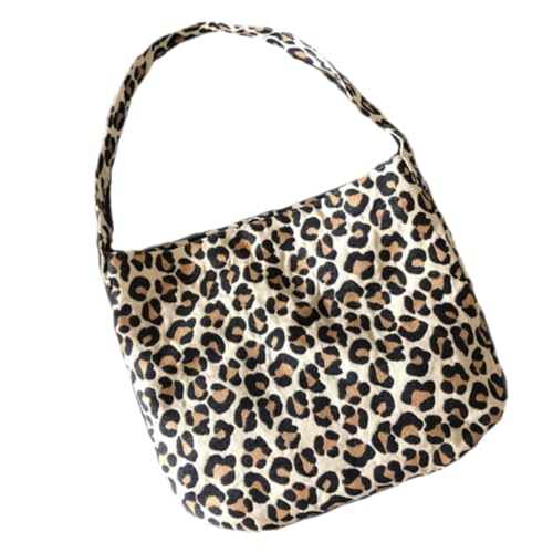 TENDYCOCO Leoparden-Unterarmtasche Tragetaschen Für Damen Handtasche Umhängetasche Für Damen Geldbörse Für Damen Leoparden-Taschen Für Damen Umhängetasche Mit Leopardenmuster von TENDYCOCO