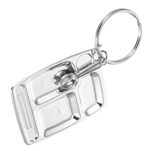 TENDYCOCO Schlüsselanhänger Auto Schlüsselring Halter Geldbörsen-anhänger Handtaschen-anhänger-Charms Anhänger Zum Aufhängen Für Handtaschen Geschirr-anhänger Silver Zinklegierung von TENDYCOCO