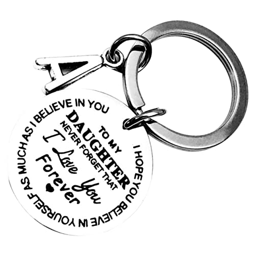 TENDYCOCO Schlüsselanhänger Mit Nachricht Tochter Geburtstag Schlüsselanhänger Tochter Inspirierender Schlüsselanhänger Tochter Schlüsselanhänger Von Mama Schlüsselanhänger von TENDYCOCO