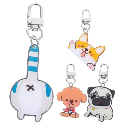 TENDYCOCO Schlüsselanhänger dekoanhänger Mini-Tier-Taschenanhänger Hunderucksack-Anhänger Corgi-Anhänger Colorful TENDYCOCO Schlüsselanhänger dekoanhänger Mini-Tier-Taschenanhänger Hunderucksack-Anhänger Corgi-Anhänger Colorful von TENDYCOCO