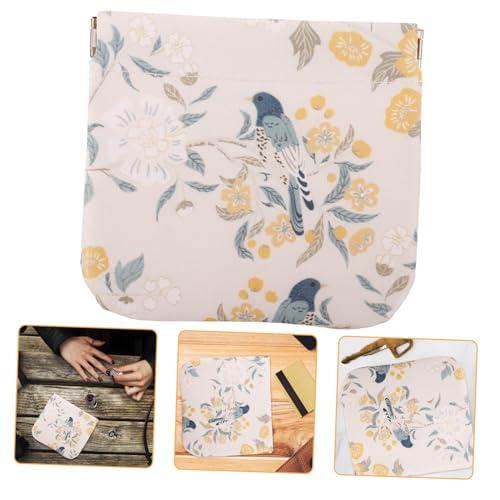 TENDYCOCO Mini Geldbörse Für Damen Kompakte Kosmetiktasche Mit Praktischem Verschluss Für Münzen Lippenstifte Und Kleingeld Für Reisen Und Alltag Vielseitige Verwendung Für Hochzeiten von TENDYCOCO