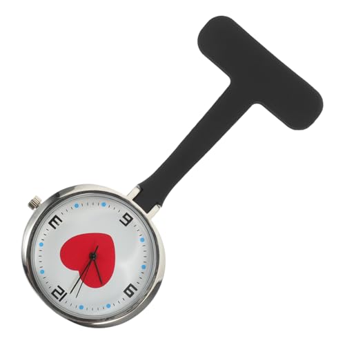 TENDYCOCO Schwesterntisch Krankenschwestern Hängen Uhr Schwesternuhr Zum Anklemmen Schwesternuhr Mit Hängendem Revers Krankenschwester Uhr Hängende Schwesternuhren Bling Uhr Black Kieselgel TENDYCOCO Schwesterntisch Krankenschwestern Hängen Uhr Schwesternuhr Zum Anklemmen Schwesternuhr Mit Hängendem Revers Krankenschwester Uhr Hängende Schwesternuhren Bling Uhr Black Kieselgel von TENDYCOCO