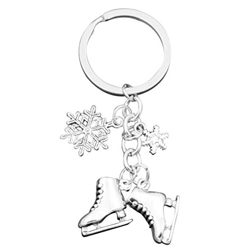 TENDYCOCO Skater Geschenke Schlittschuhlaufen Aus Legierung Skate-taschen-anhänger Urlaub Schlüsselanhänger Schlittschuhe Schnee Schlüsselanhänger Skate Bag Charms Draussen Armband Mann von TENDYCOCO