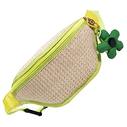 TENDYCOCO Sommer Geldbörsen Umhängetaschen Für Damen Damen Geldbörsen Trendige Damen Geldbörsen Gewebte Umhängetaschen Für Damen Umhängetaschen Für Damen Brusttasche Aus Stroh von TENDYCOCO