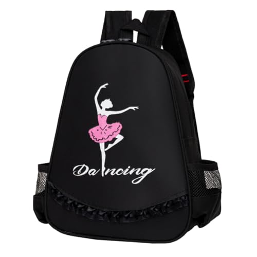 TENDYCOCO Rucksack Für Ballerina-mädchen – Tasche Für Tanzbedarf Mit Reißverschlusstaschen Leicht Und Bequem Perfekt Für Fitnessstudio Tanzunterricht Und Reisen von TENDYCOCO