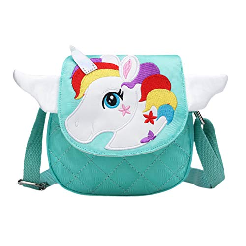 TENDYCOCO Umhängetasche Einhorn Messenger Geldbörse Niedliche Handtasche Mini für Mädchen Kinder von TENDYCOCO