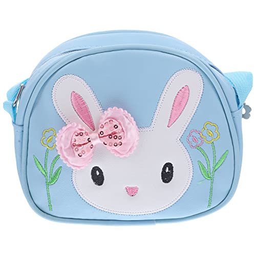 TENDYCOCO Mädchen Umhängetasche Mit Bunny Design Verstellbare Schultergurte Ideal Für Reisen Schule Einkauf Und Ausflüge 18 X 14.5 X 3 Cm Perfekte Geschenkidee Für Mädchen von TENDYCOCO