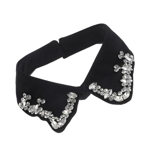 Luxuriöses Aus Stoff mit Strasssteinen für Modisches Fake- mit Baumelnden Anhängern von TENDYCOCO