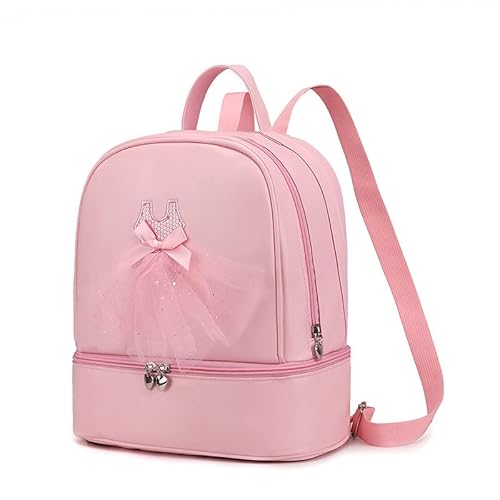 Tenddycoco Kinder-Rucksack Ballett-Rucksack Latein Ballerina Tanztasche für kleine Mädchen von TENDYCOCO