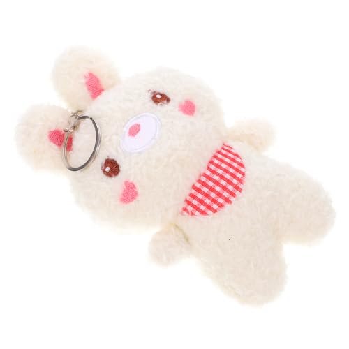 üßer üsch Rabbit Schlüsselanhänger Kuscheltier Schlüsselbund Anhänger Für Taschen Und Rucksäcke Niedliches Stofftier von TENDYCOCO