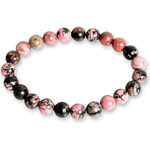 TENET - Armband mit Kugeln aus echtem Naturstein -, 6 mm, Stein, Amazonit von TENET