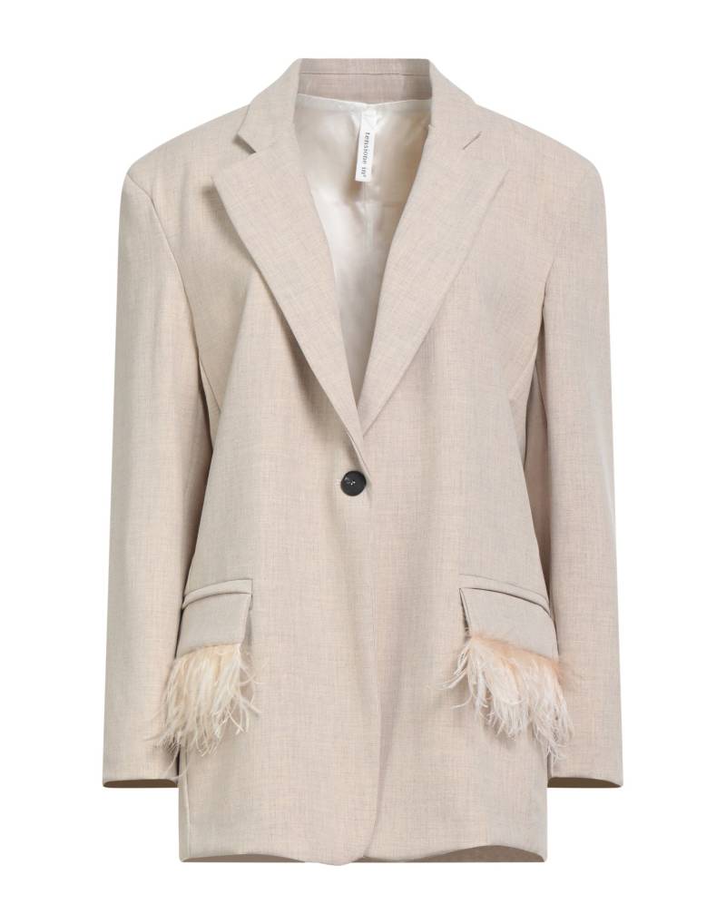 TENSIONE IN Blazer Damen Beige von TENSIONE IN