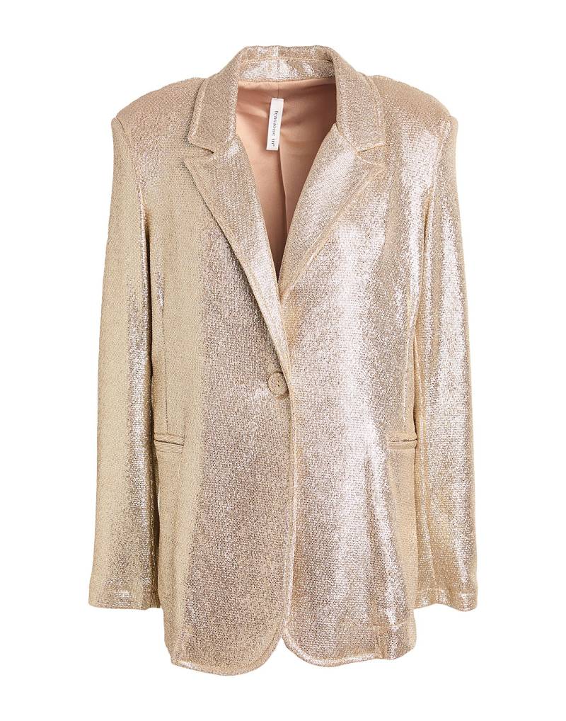 TENSIONE IN Blazer Damen Gold von TENSIONE IN