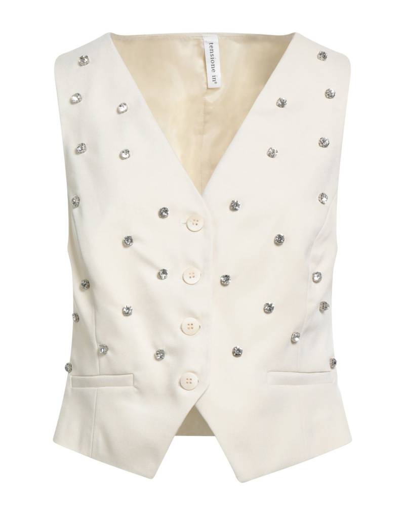 TENSIONE IN Couture-weste Damen Cremeweiß von TENSIONE IN