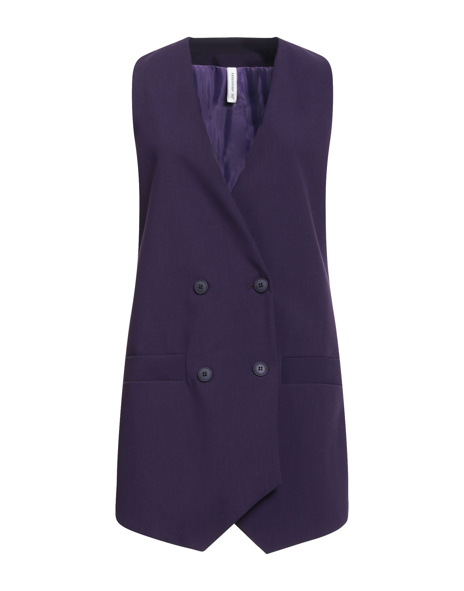 TENSIONE IN Couture-weste Damen Dunkelviolett von TENSIONE IN