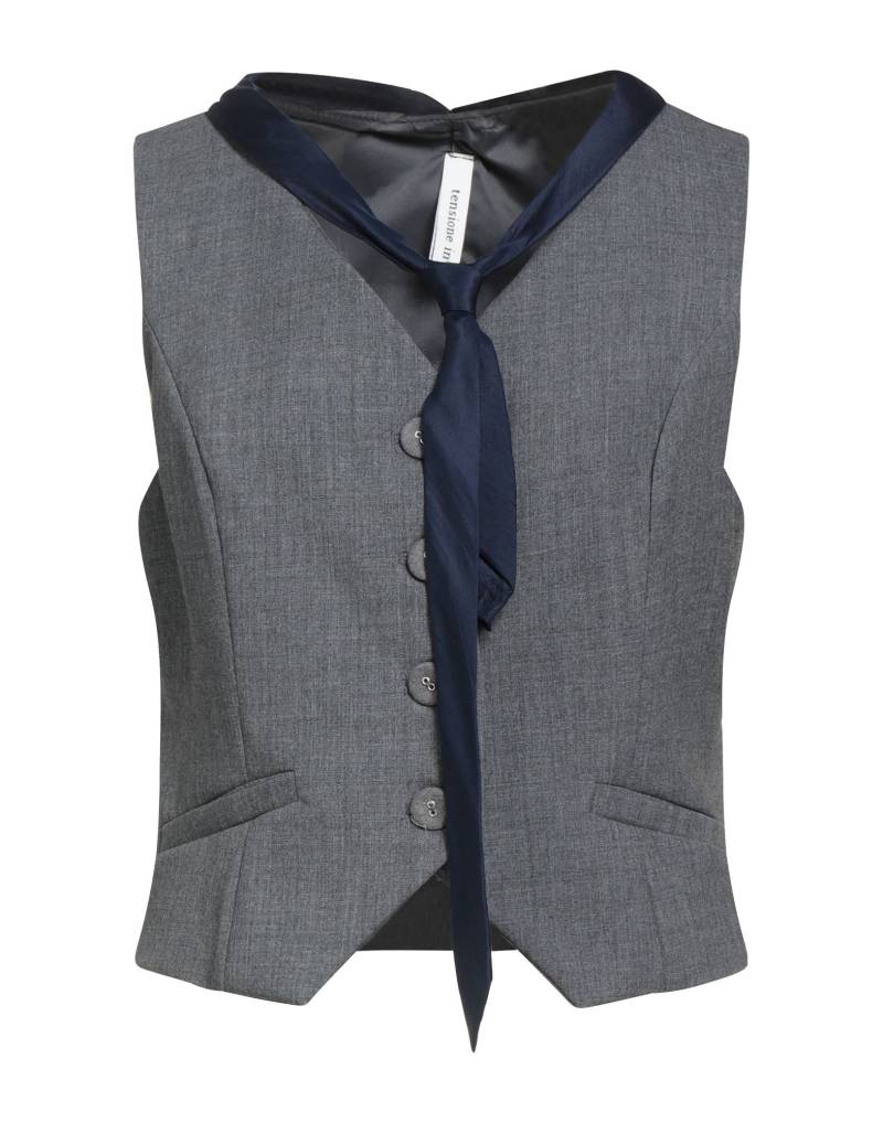 TENSIONE IN Couture-weste Damen Grau von TENSIONE IN