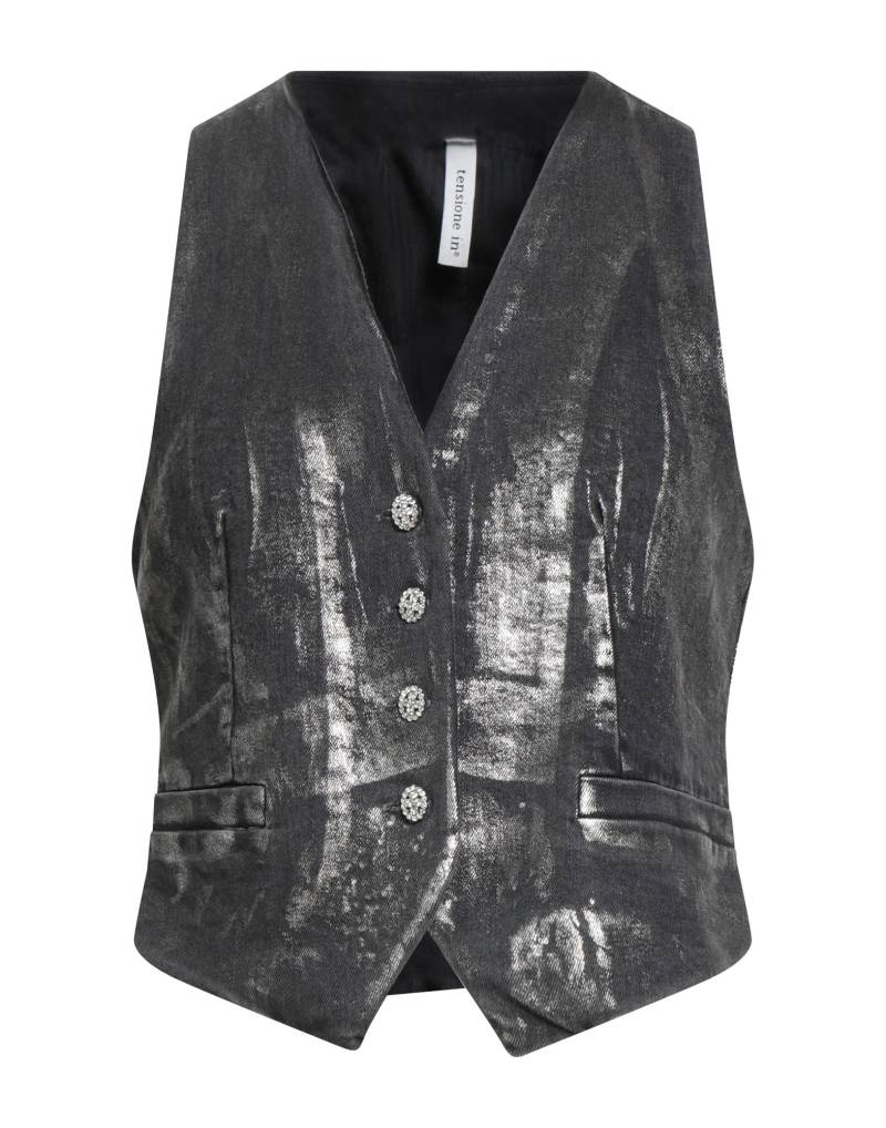 TENSIONE IN Couture-weste Damen Grau von TENSIONE IN
