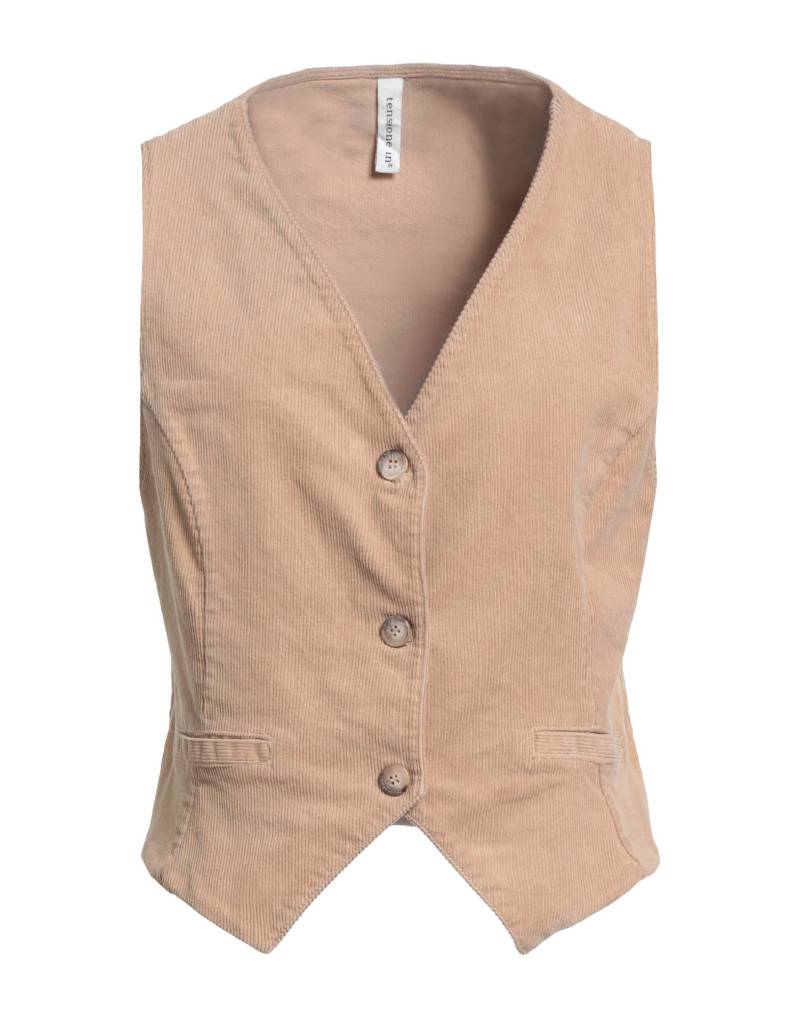 TENSIONE IN Couture-weste Damen Kamel von TENSIONE IN
