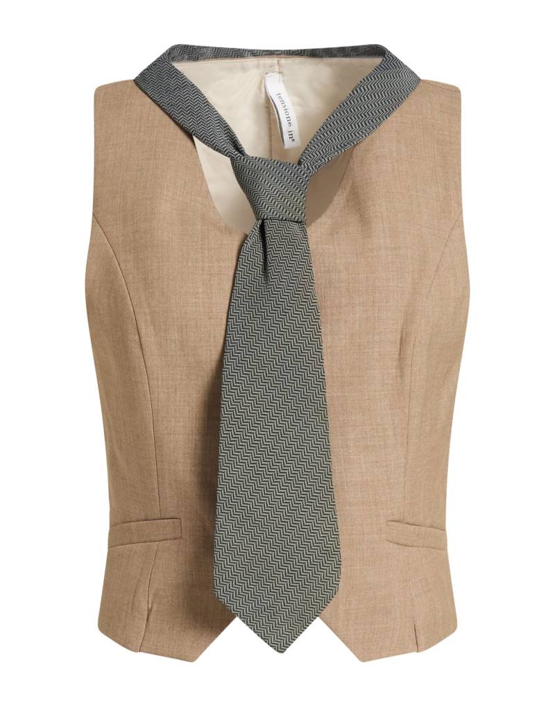 TENSIONE IN Couture-weste Damen Sand von TENSIONE IN