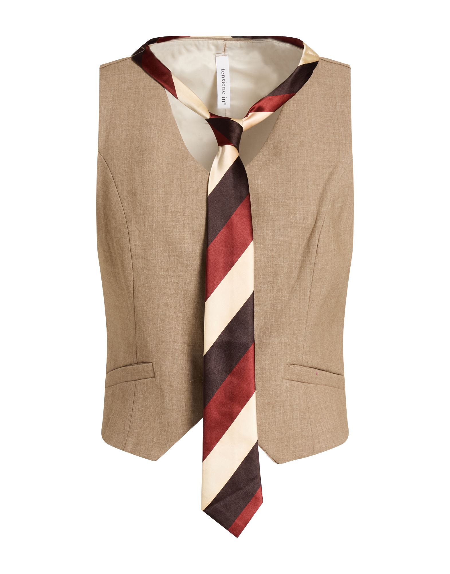 TENSIONE IN Couture-weste Damen Sand von TENSIONE IN