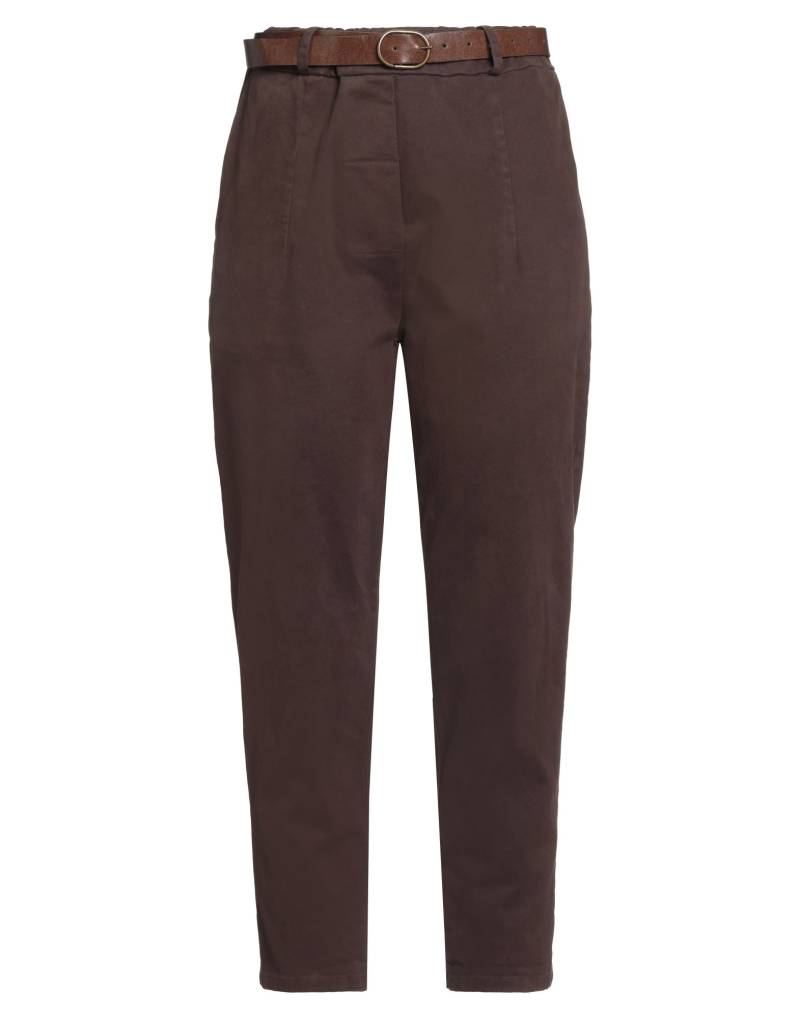 TENSIONE IN Hose Damen Dunkelbraun von TENSIONE IN