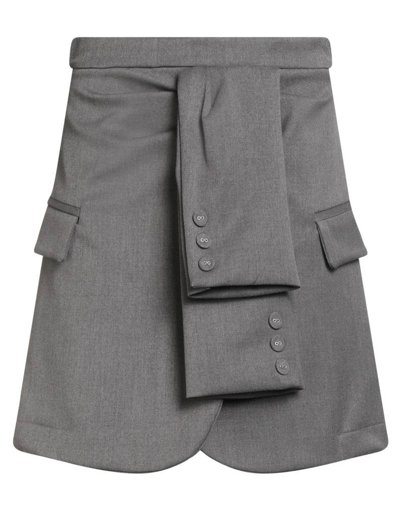 TENSIONE IN Minirock Damen Grau von TENSIONE IN