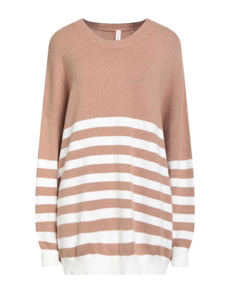 TENSIONE IN Pullover Damen Kamel von TENSIONE IN