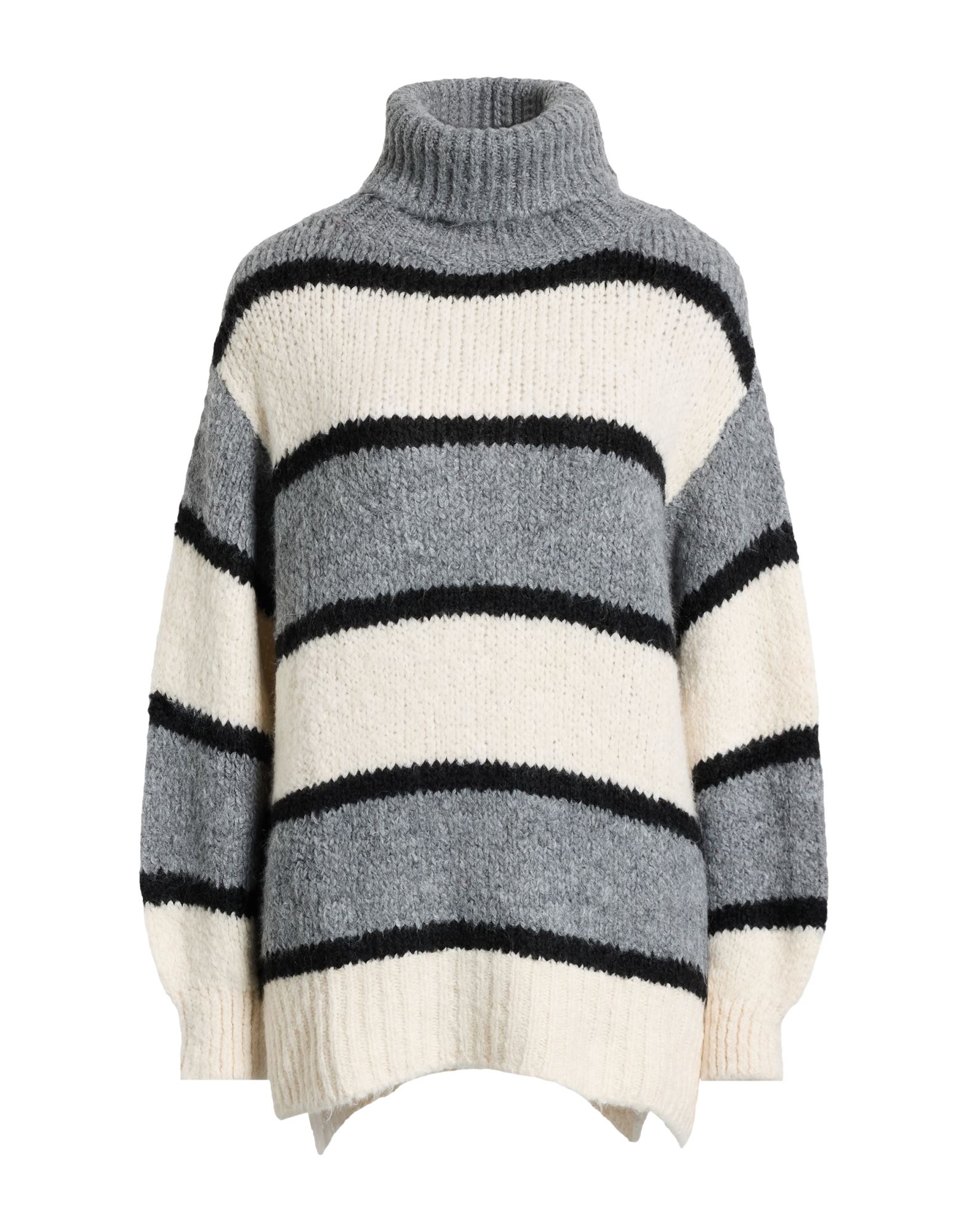 TENSIONE IN Rollkragenpullover Damen Grau TENSIONE IN Rollkragenpullover Damen Grau von TENSIONE IN