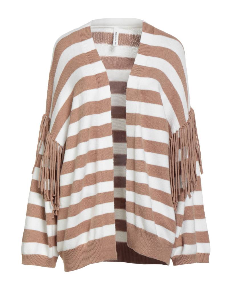 TENSIONE IN Strickjacke Damen Kamel von TENSIONE IN