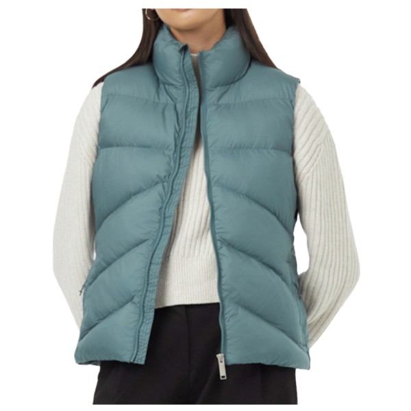 tentree - Women's Cloud Shell Puffer Vest - Kunstfaserweste Gr XS türkis von TENTREE