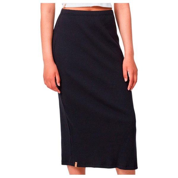 tentree - Women's Knit Rib Skirt - Rock Gr XS schwarz von TENTREE