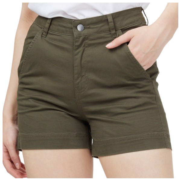 tentree - Women's Twill High Waist Short - Shorts Gr 2 weiß von TENTREE