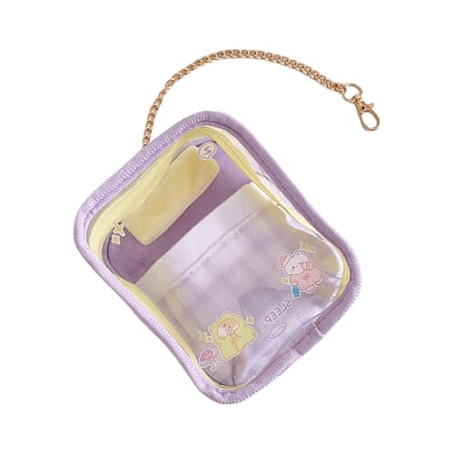 Kids Cartoon Transparent PVC Tasche Kompakte Größe Praktische Aufbewahrungstaschen Klarer Displays Hülle Für Partys Reisezubehör Tragbare Cartoon PVC Aufbewahrungstasche von TENYELE