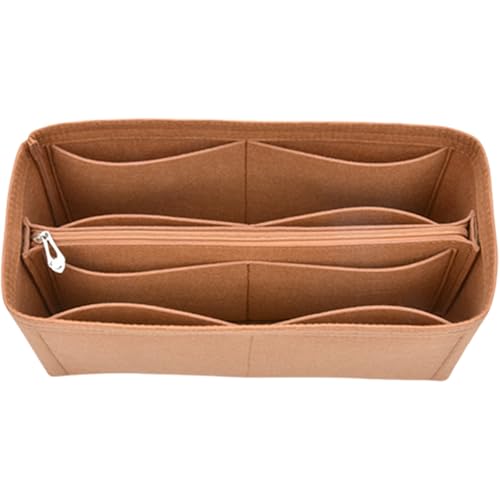 Multifunktionale Beutel In Bag Filf Organisatoren Mit Metall Reißverschluss Easy Lagertasche Einsatz Organizer Handtasche Innere Tasche Handtasche Organisatoren von TENYELE