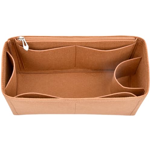 Multifunktionale Beutel In Bag Filf Organisatoren Mit Metall Reißverschluss Easy Lagertasche Einsatz Organizer Handtasche Innere Tasche Handtasche Organisatoren von TENYELE