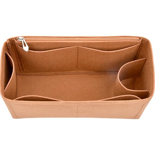 Multifunktionale Beutel In Bag Filf Organisatoren Mit Metall Reißverschluss Easy Lagertasche Einsatz Organizer Handtasche Innere Tasche Handtasche Organisatoren von TENYELE