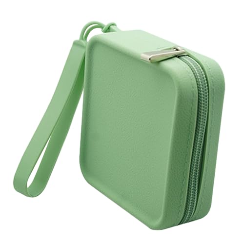 Reise-Make-up-Tasche, klein, quadratisch, Make-up-Pinsel-Tasche für Kopfhörer, Kabel, Lippenstift, Kosmetik, Lippenstift, Organizer-Tasche, B, Mass Beauty von TENYELE