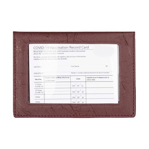 Solid Color Passports Protector Compact Kartenhalter Mit Transparentem Wasserfestes PVC Speicherfall Transparenter Fensterpasshalter von TENYELE