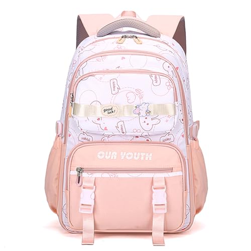 TENYELE 2023 Rucksack Modebags Für Girl Splash Proof School Book Bag Backpack Doppelgurt Umhängetaschen Reiseschule von TENYELE