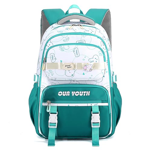 TENYELE 2023 Rucksack Modebags Für Girl Splash Proof School Book Bag Backpack Doppelgurt Umhängetaschen Reiseschule von TENYELE