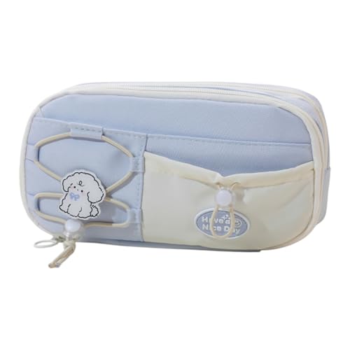 TENYELE Bleistiftkoffer Mit Großer Kapazität 8 Fächer Polyester Stiftbeutel Mehrschichtiger Bleistiftbeutel Organizer Reise Make Up Beutel Polyester Gehäuse TENYELE Bleistiftkoffer Mit Großer Kapazität 8 Fächer Polyester Stiftbeutel Mehrschichtiger Bleistiftbeutel Organizer Reise Make Up Beutel Polyester Gehäuse von TENYELE