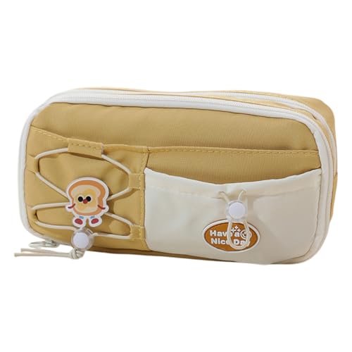 TENYELE Bleistiftkoffer Mit Großer Kapazität 8 Fächer Polyester Stiftbeutel Mehrschichtiger Bleistiftbeutel Organizer Reise Make Up Beutel Polyester Gehäuse von TENYELE